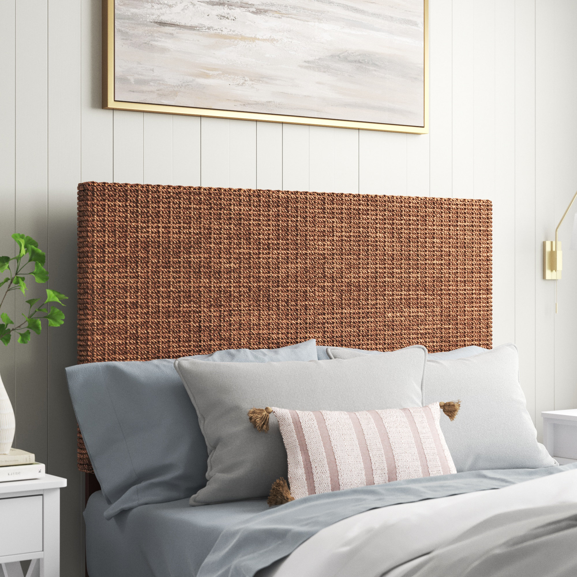 Sand Stable Katalina Woven Headboard Reviews Wayfair